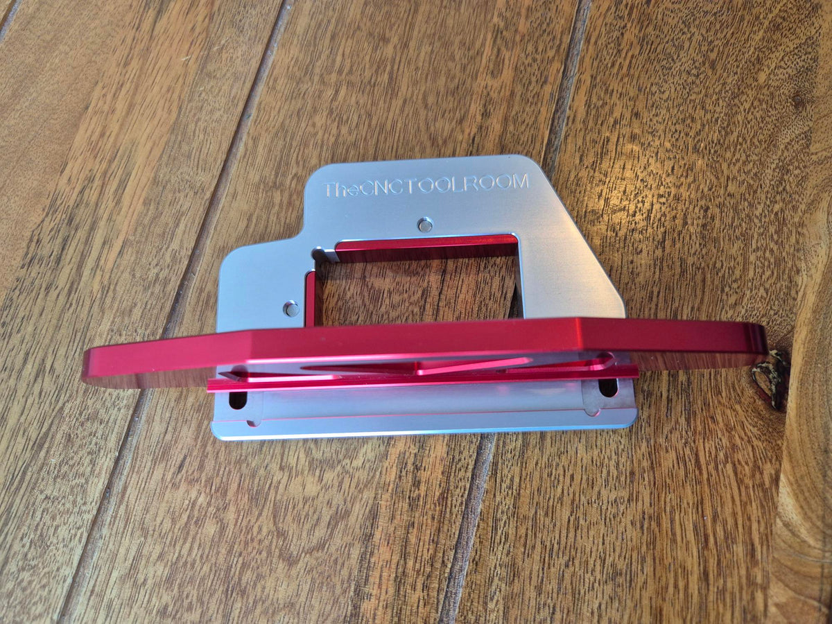 Adjustable Latch Face Plate Jig